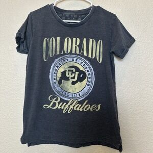 Press Box By Royal Apparel University Of Colorado T-shirt Buffaloes Medium Women
